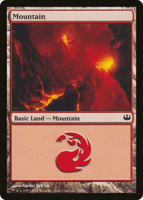 Mountain (78) — Duel Decks: Knights vs. Dragons