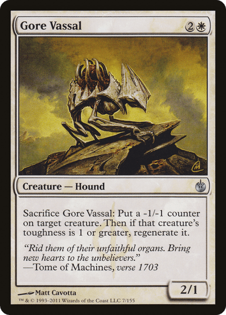 Gore Vassal (7) — Mirrodin Besieged
