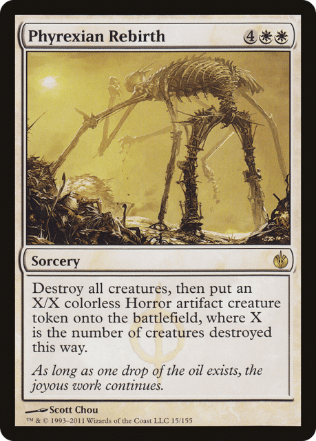 Phyrexian Rebirth (15) — Mirrodin Besieged