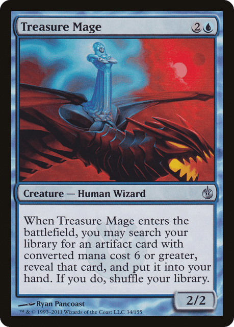 Treasure Mage (34) — Mirrodin Besieged