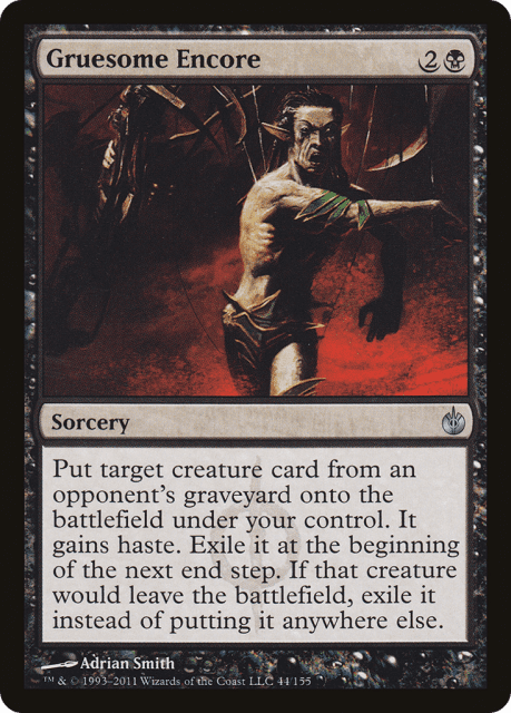 Gruesome Encore (44) — Mirrodin Besieged