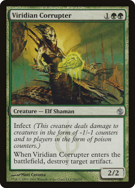 Viridian Corrupter (94) — Mirrodin Besieged
