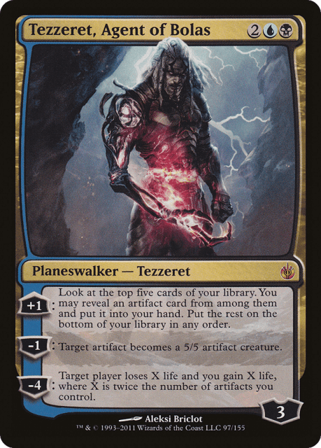 Tezzeret, Agent of Bolas (97) — Mirrodin Besieged