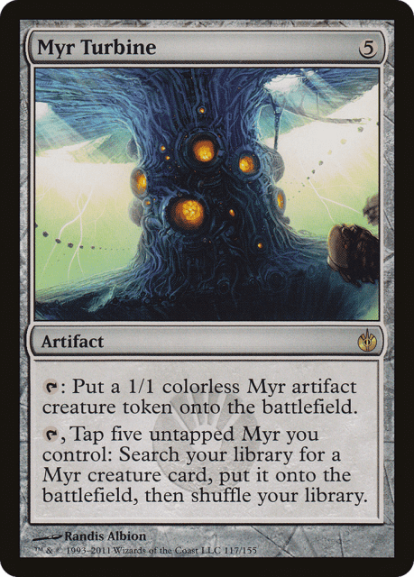 Myr Turbine (117) — Mirrodin Besieged