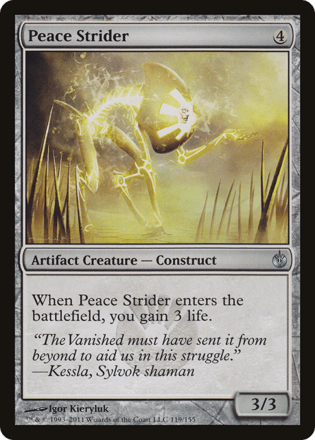 Peace Strider (119) — Mirrodin Besieged