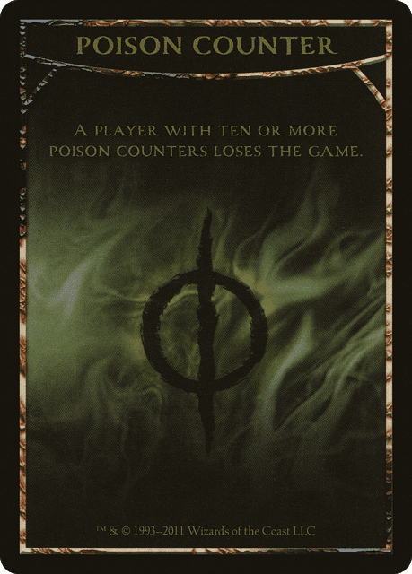 Poison Counter (6) — Mirrodin Besieged