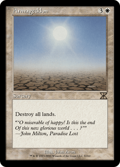 Armageddon (5) — Masters Edition IV