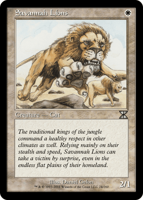 Savannah Lions (24) — Masters Edition IV