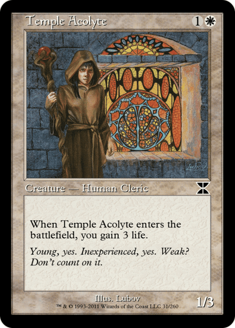 Temple Acolyte (31) — Masters Edition IV