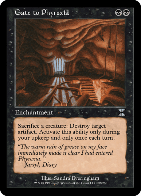 Gate to Phyrexia (82) — Masters Edition IV