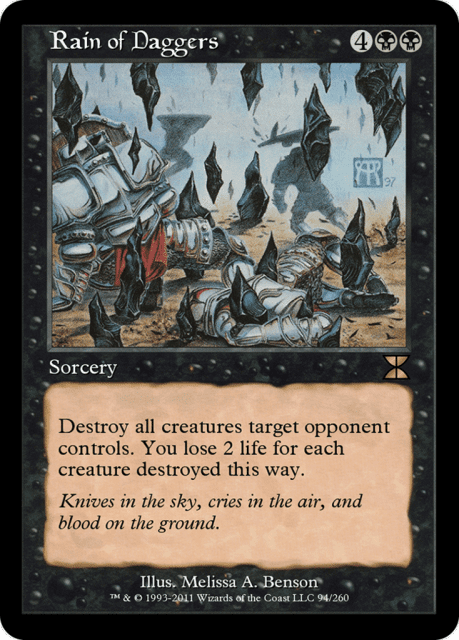 Rain of Daggers (94) — Masters Edition IV