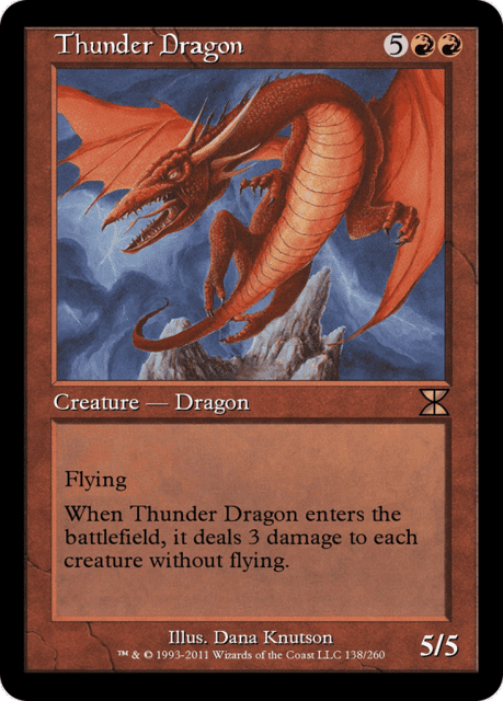 Thunder Dragon (138) — Masters Edition IV