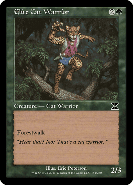 Elite Cat Warrior (151) — Masters Edition IV