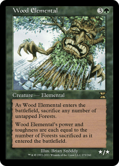 Wood Elemental (175) — Masters Edition IV