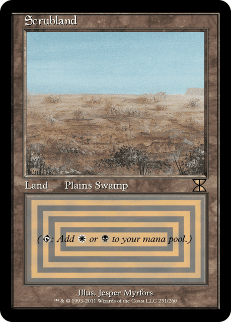 Scrubland (251) — Masters Edition IV