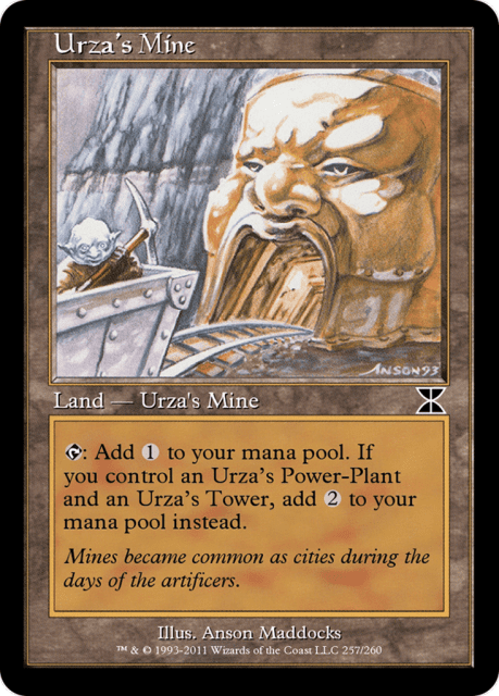 Urza's Mine (257a) — Masters Edition IV