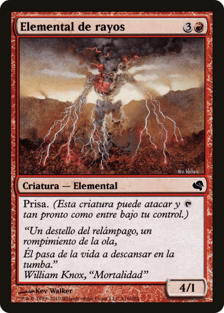 Lightning Elemental (116) — Salvat 2011