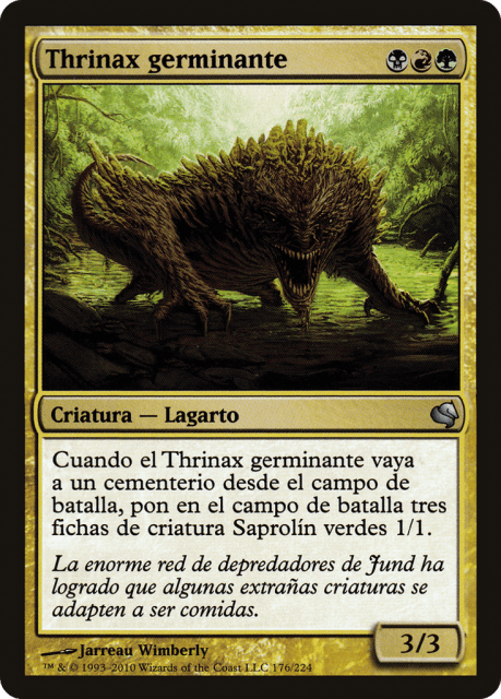 Sprouting Thrinax (176) — Salvat 2011