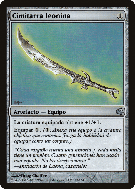 Leonin Scimitar (193) — Salvat 2011
