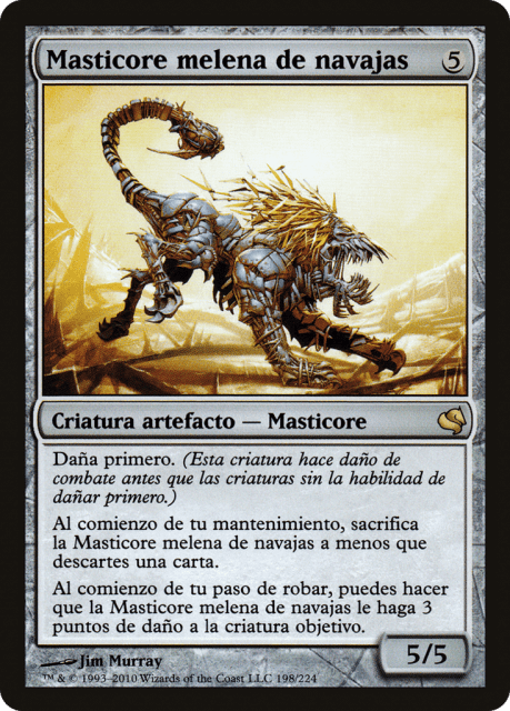 Razormane Masticore (198) — Salvat 2011