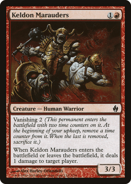 Keldon Marauders (7) — Premium Deck Series: Fire and Lightning