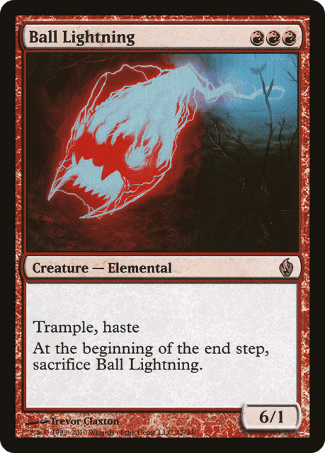 Ball Lightning (12) — Premium Deck Series: Fire and Lightning