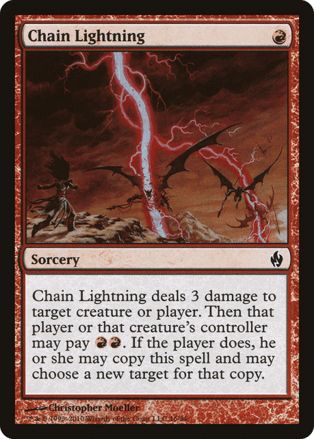 Chain Lightning (16) — Premium Deck Series: Fire and Lightning
