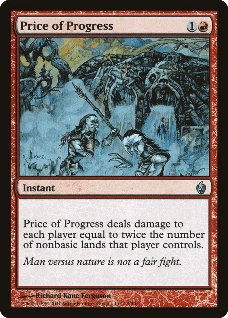 Price of Progress (18) — Premium Deck Series: Fire and Lightning