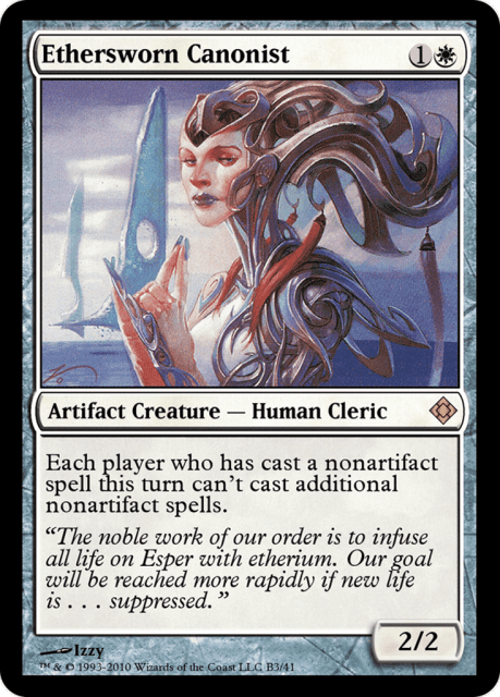 Ethersworn Canonist (B3) — Magic Online Theme Decks