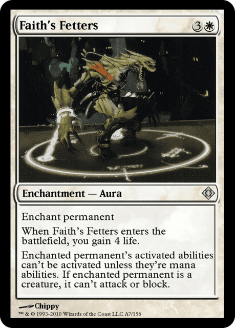 Faith's Fetters (A7) — Magic Online Theme Decks