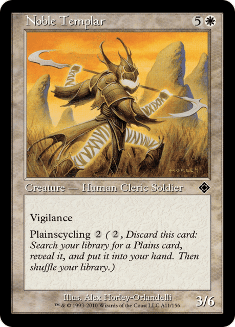 Noble Templar (A11) — Magic Online Theme Decks