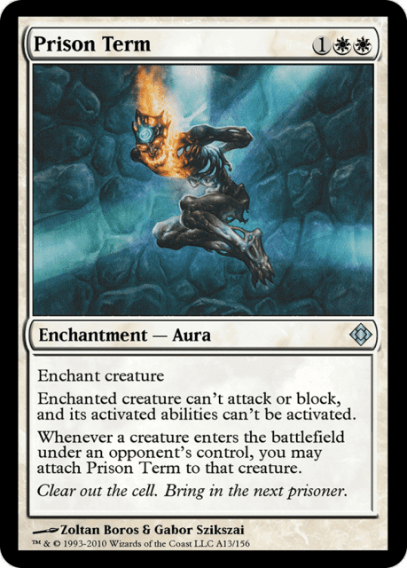 Prison Term (A13) — Magic Online Theme Decks