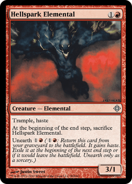 Hellspark Elemental (B18) — Magic Online Theme Decks