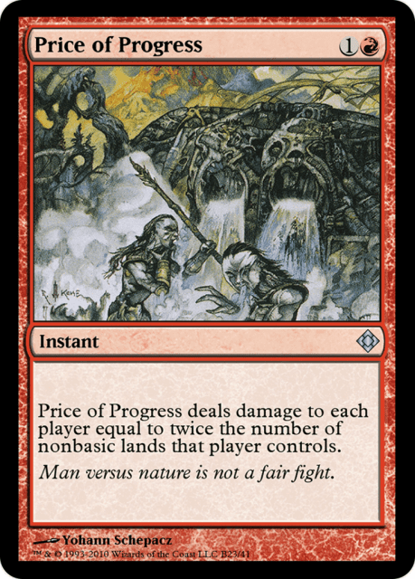 Price of Progress (B23) — Magic Online Theme Decks