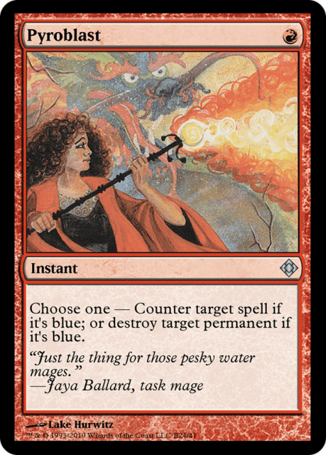 Pyroblast (B24) — Magic Online Theme Decks