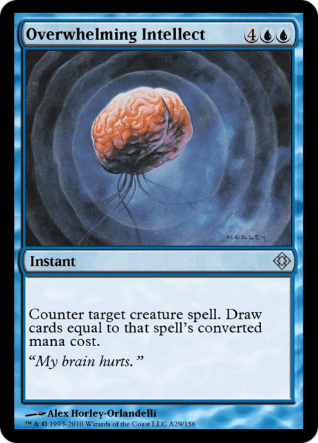 Overwhelming Intellect (A29) — Magic Online Theme Decks