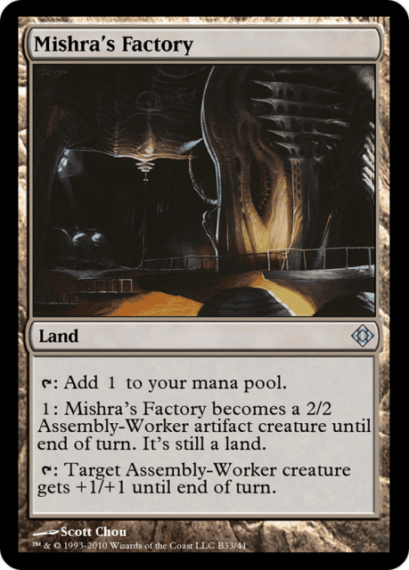 Mishra's Factory (B33) — Magic Online Theme Decks