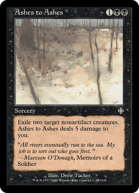 Ashes to Ashes (A37) — Magic Online Theme Decks