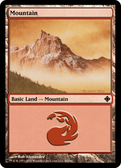 Mountain (B40) — Magic Online Theme Decks