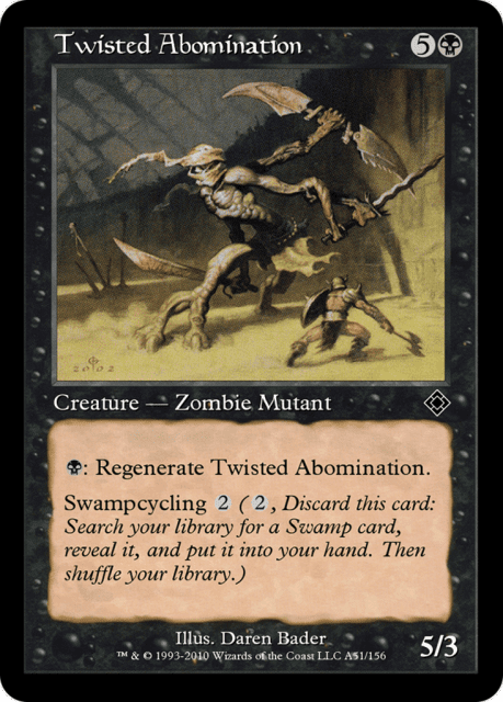 Twisted Abomination (A51) — Magic Online Theme Decks