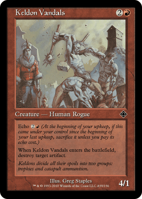 Keldon Vandals (A59) — Magic Online Theme Decks