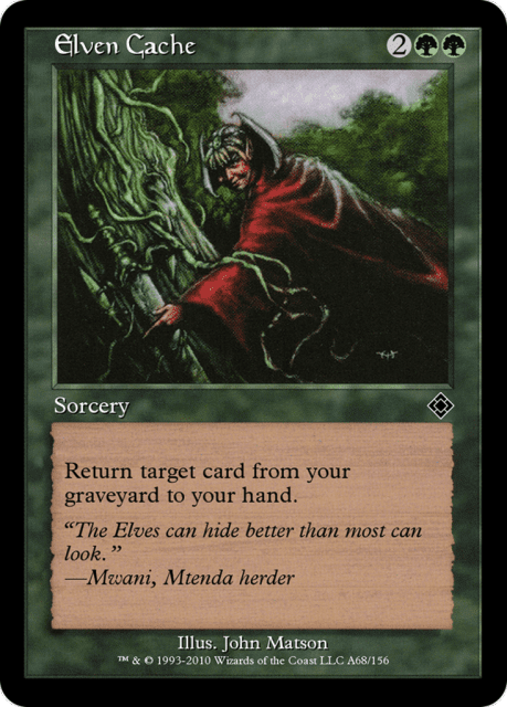 Elven Cache (A68) — Magic Online Theme Decks
