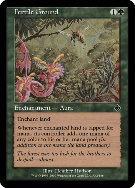 Fertile Ground (A72) — Magic Online Theme Decks