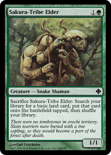 Sakura-Tribe Elder (A86) — Magic Online Theme Decks