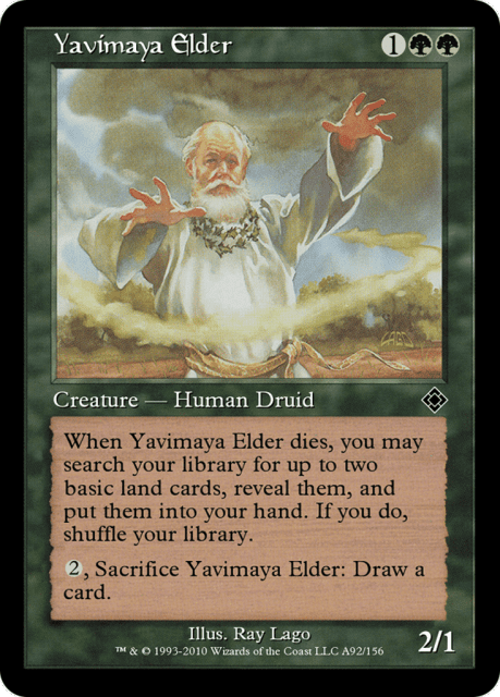 Yavimaya Elder (A92) — Magic Online Theme Decks