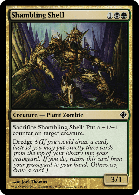 Shambling Shell (A105) — Magic Online Theme Decks