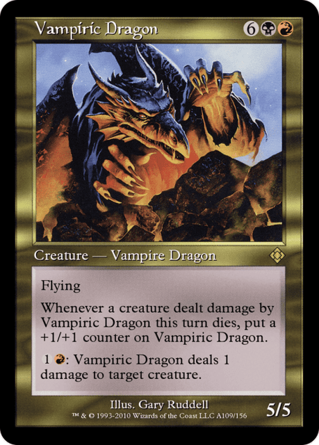 Vampiric Dragon (A109) — Magic Online Theme Decks