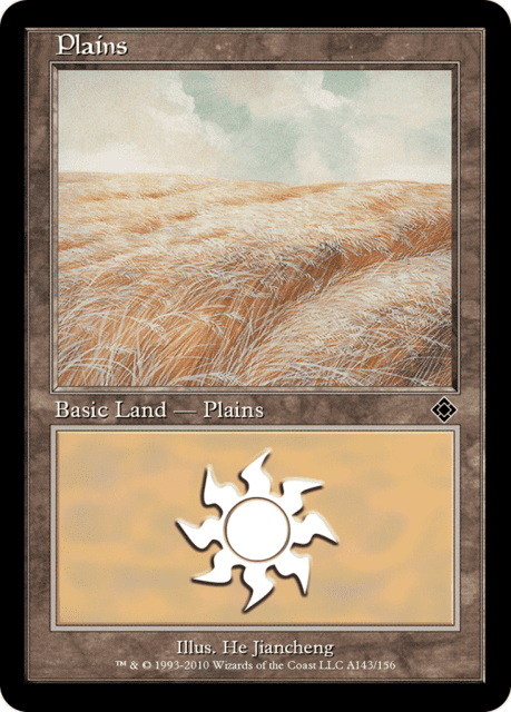Plains (A143) — Magic Online Theme Decks