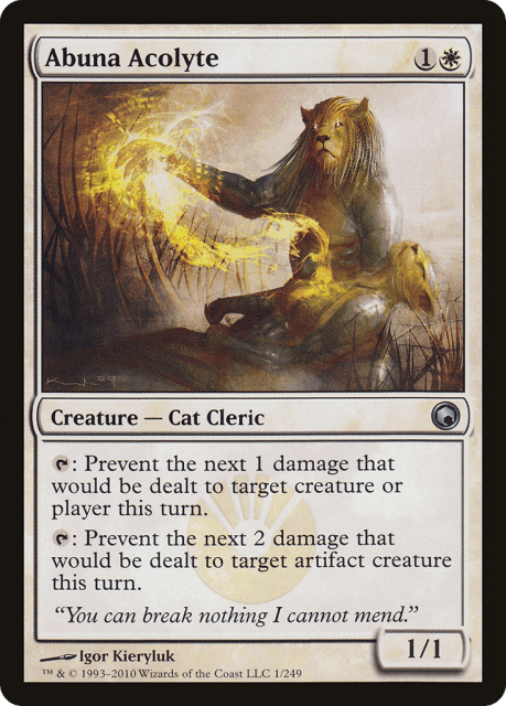 Abuna Acolyte (1) — Scars of Mirrodin