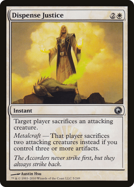 Dispense Justice (5) — Scars of Mirrodin